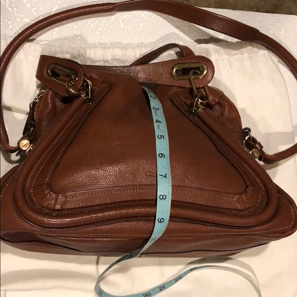 Chloe Paraty Medium Authentic Brown Leather Bag - Picture 13 of 16